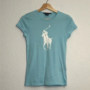 Ralph Lauren Golf Women’s Size Medium Golf Tailored Short Sleeve Pima Cotton